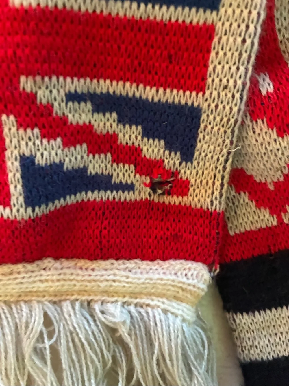 Arsenal Official Red and White Football Supporter Scarf